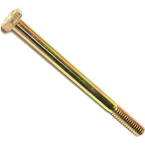 Hard-to-Find Fastener Grade 8 Hex Cap Coarse Large Bolts, Bulk Pack, Steel Hex Bolts for Construction, Home Improvement, 1/4-20 x 3-1/2, Pack of 50