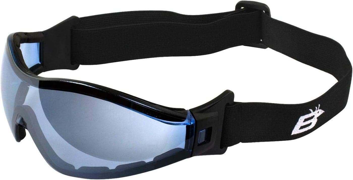 Birdz Eyewear Boogie Foam Padded Safety Goggles with Clear Anti-Fog Lenses