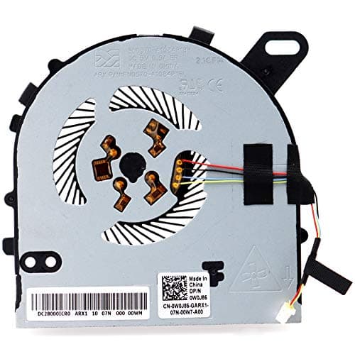 Deal4GO CPU Cooling Fan W0J85 0W0J85 Replacement for Dell Inspiron 15 7560 7572 Vostro 5568 5468 (UMA)