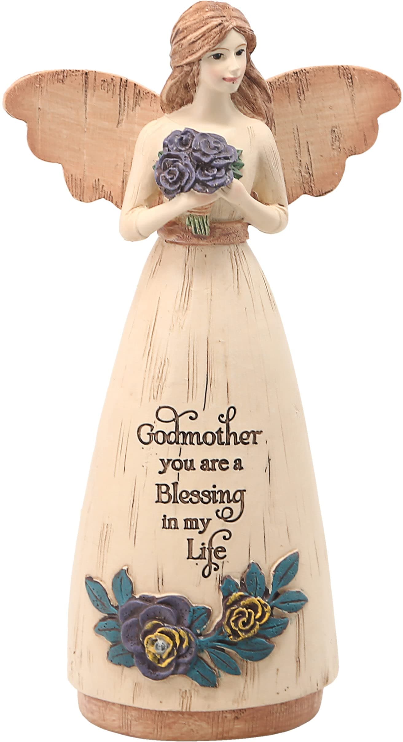 Pavilion Gift Company 41071 Godmother with Sentiment Angel Figurine 6