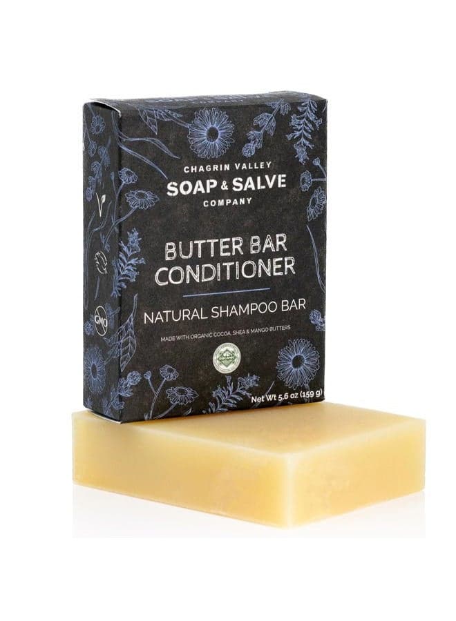 Organic Natural Shampoo Bar - Butter Bar Conditioner (1 bar)