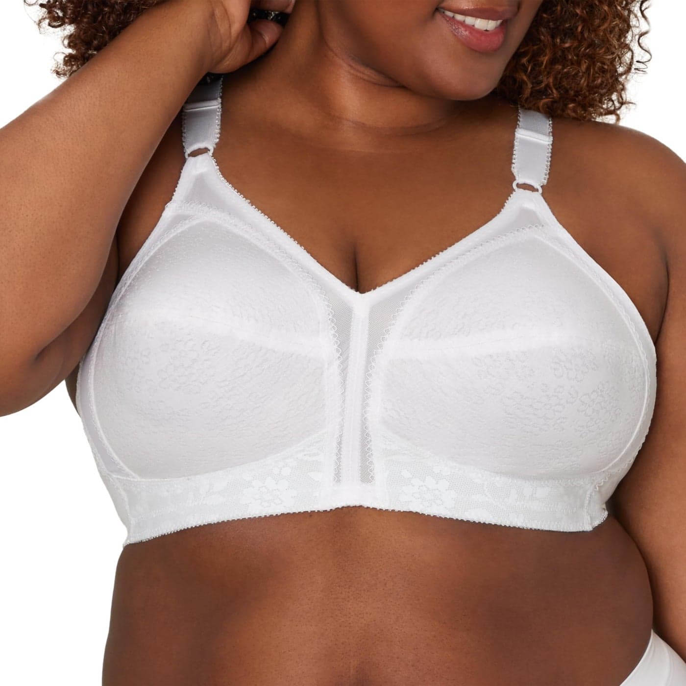 Playtex Women's 18 Hour Original Soft Cup Bra, White, 44B
