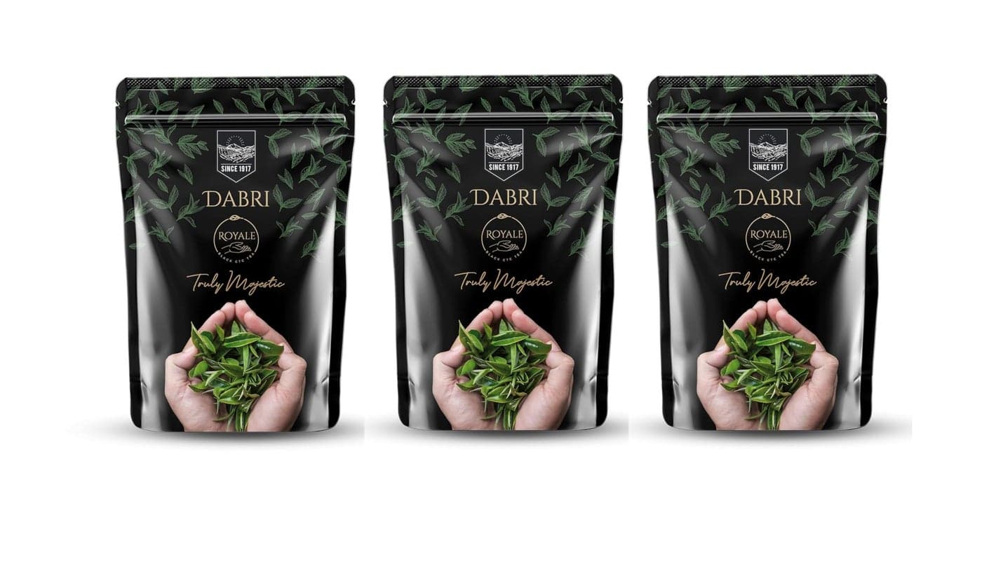 Dabri Assam Royale Black CTC Tea with darjeeling Long Leaf 750gm Combo(Pack of 3 x 250g Each Pouch)Natural Premium Chai Patti|Strong,Aromatic & Rich|Boosts Energy,Improves Metabolism & Fights Fatigue