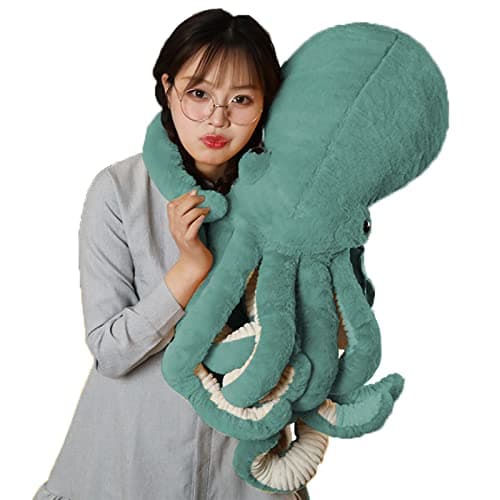 GOOC Octopus Stuffed Animals Octopus Plush Doll Toys Stuffed Toys Gift for Kids and Lovers for Birthday Christmas Valentines Day177inch Green