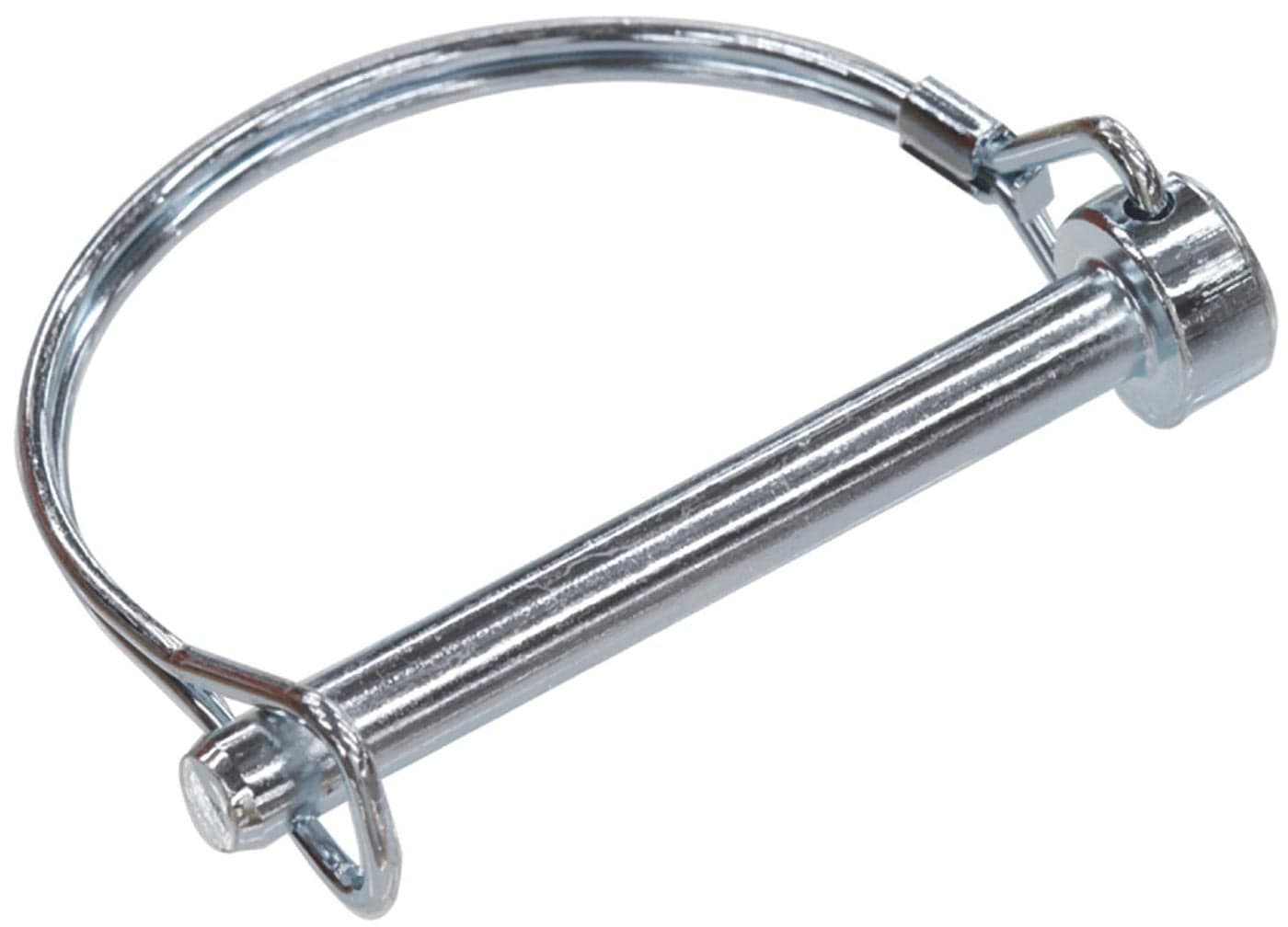 The Hillman Group 58529 Roud Loop Wire Lock Pin 516 x 234Inch 3Pack Zinc