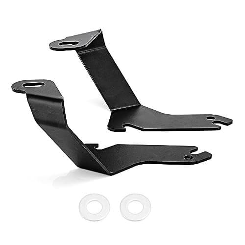 Mofun Engine Hood Cowl Panel LED Brackets for LED Light Pods Whip Antenna Compatible with Chevy Silverado Tahoe Suburban Sierra Yukon 1999-2006