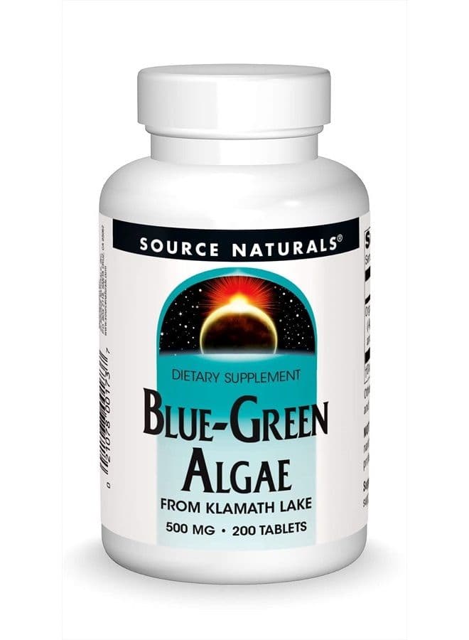 Blue-Green Algae from Klamath Lake, 500 mg - 200 Tablets
