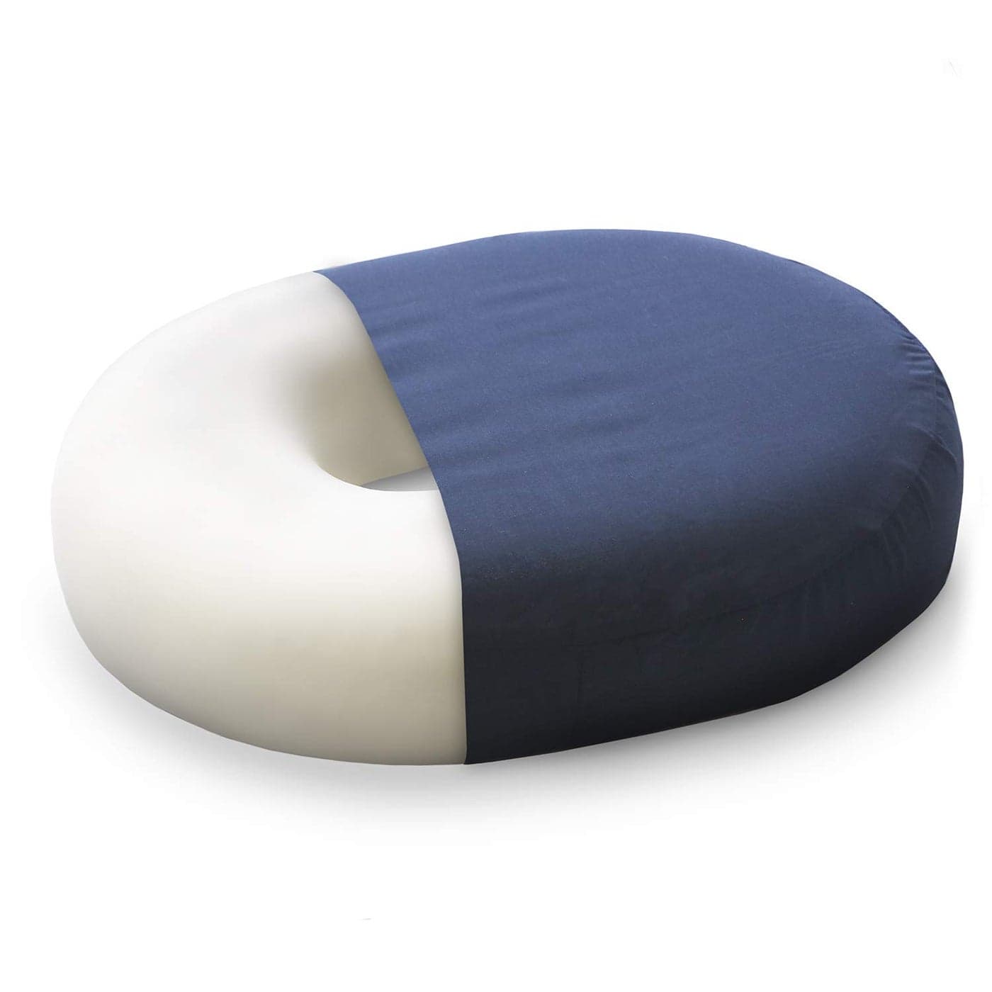 DMI Seat Cushion Donut Pillow and Chair Pillow for Tailbone Pain Relief Hemorrhoids Prostate Pregnancy Post Natal Pressure Relief and Surgery 16 x 13 x 3 Navy
