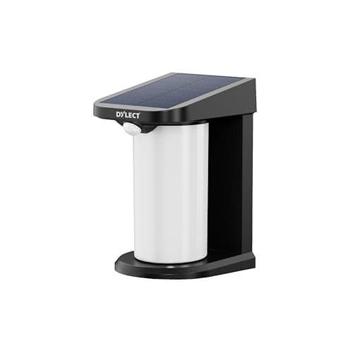 Dylect® Luxe Luxury Lighting – Solar Light/Lamp for Home Décor, Solar Light for Modern Homes with Motion Sensor, 3 Modes in 1, Upto 10Hr Runtime with Auto On/Off, IP54 Waterproof (6500K Cool White)