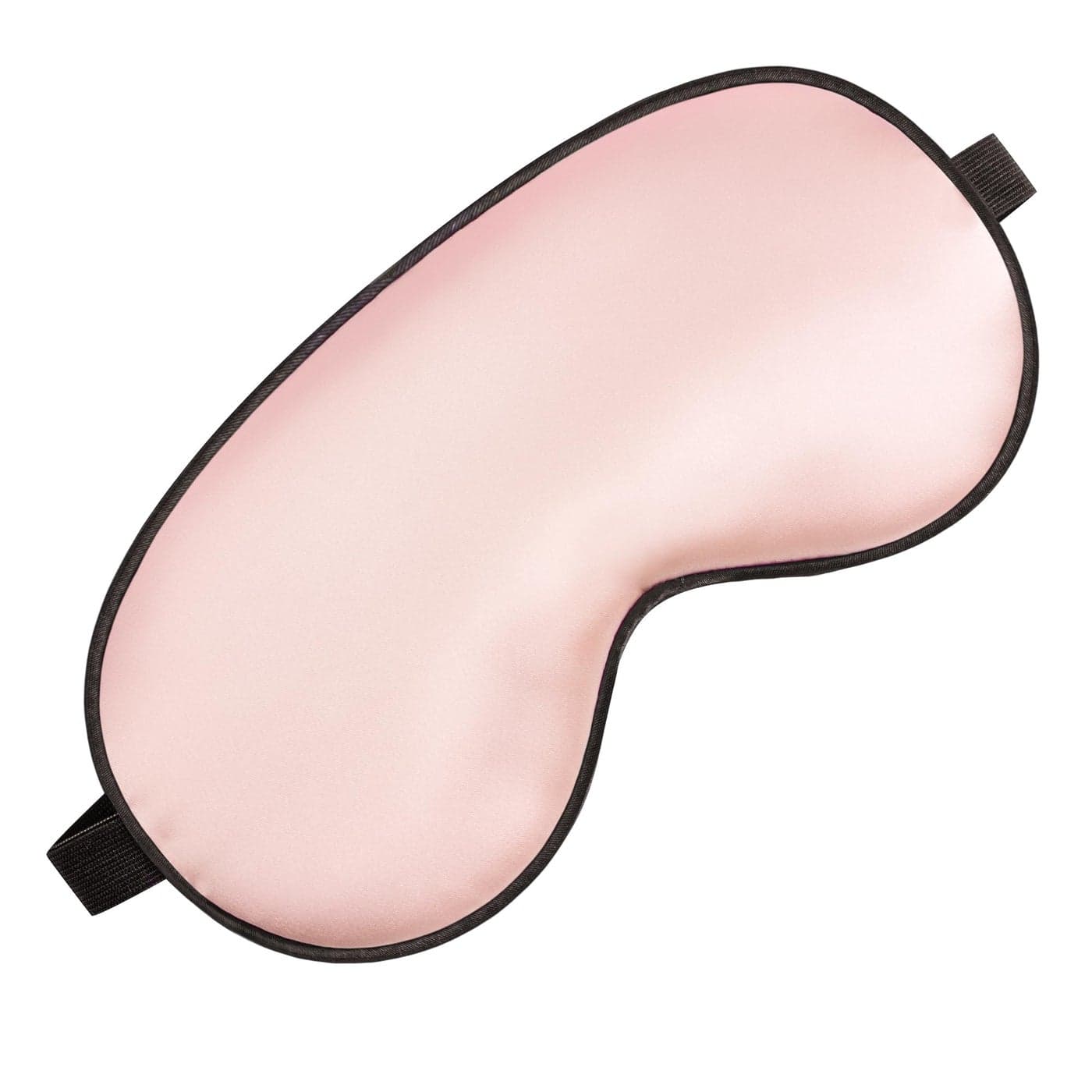 Silk Eye Sleep Mask Adjustable Strap Comfortable Soft Satin Eye Mask Blindfold Eyeshade for Men Women for A Full Nights Sleep Pink