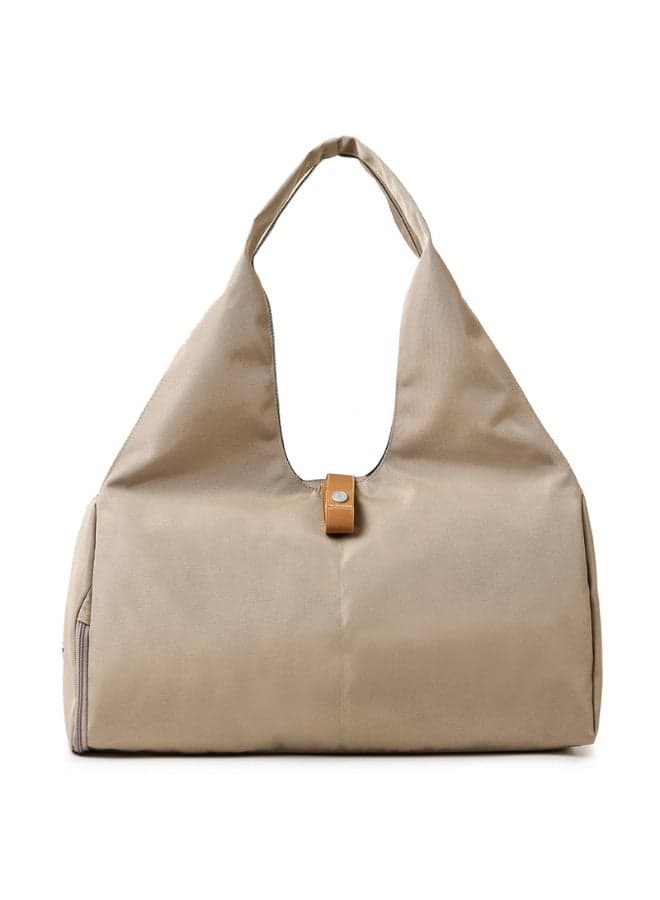 Separate Dry and Wet Storage Independent Shoe Compartment Yoga Tote Bag for Yoga Mat and Fitness
