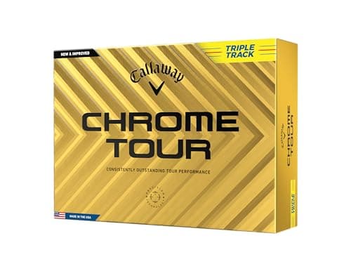 Callaway Golf Chrome Tour Golf Balls (Triple Track (Yellow)