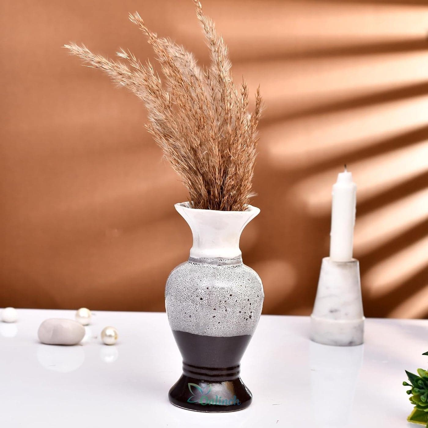Flower Stand Vase Flower vase Ceramic vase Flower Pot for Home Pack of 1 Pcspotbs133