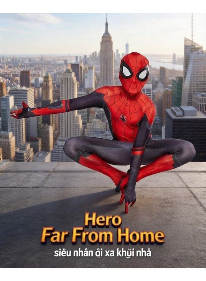 Compatible Spiderman Costume Cosplay Costume Stage Performance Clothes