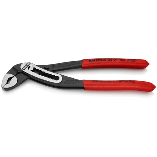 KNIPEX Tools 8801180 7Inch Alligator Pliers BlackRed
