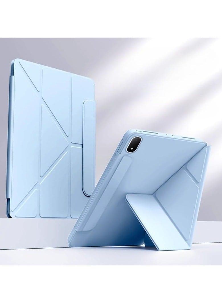 Protective Case Compatible with OPPO Pad 5 (12.1-inch) 2025 Tablet Convertible Foldable Shockproof Leather Case
