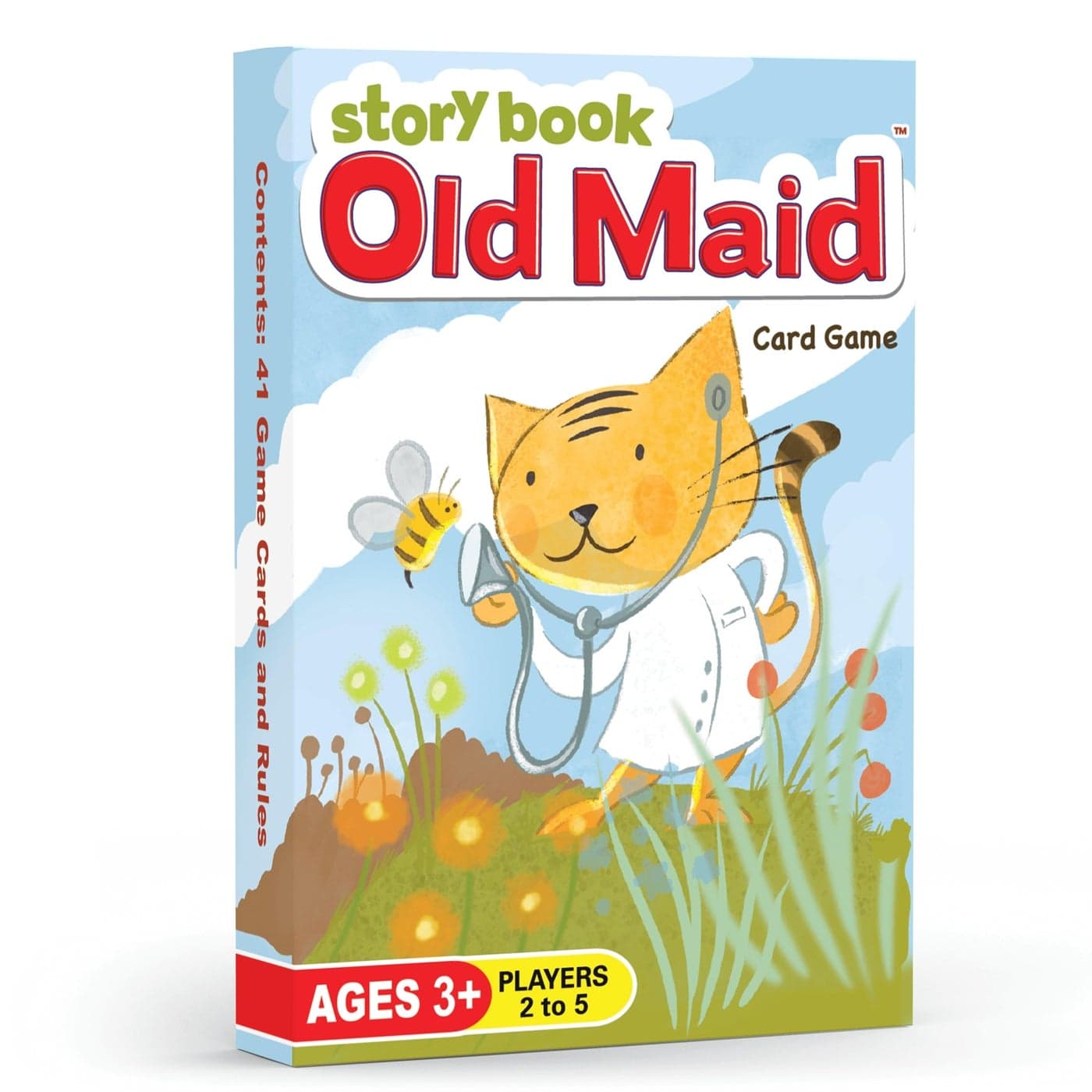 Arizona GameCo Story Book Old Maid, a Family Card Game for Kids Age 3 and Up – No Reading Required to Play – a Super Cute Classic for Families, Classroom, Stocking Stuffer or Gift Idea