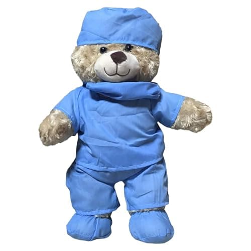 Nurse HugsaLot Teddy Bear by ZZZ Bears Gift for Kids Adults in The Hospital Nursing Students Healthcare Heroes GetWellSoon Bear for Surgery Recovery