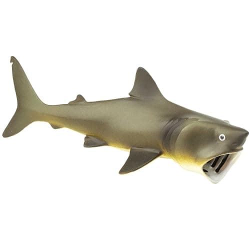 Safari Ltd Basking Shark Figurine Detailed 575 Plastic Model Figure Fun Educational Play Toy for Boys Girls Kids Ages 3