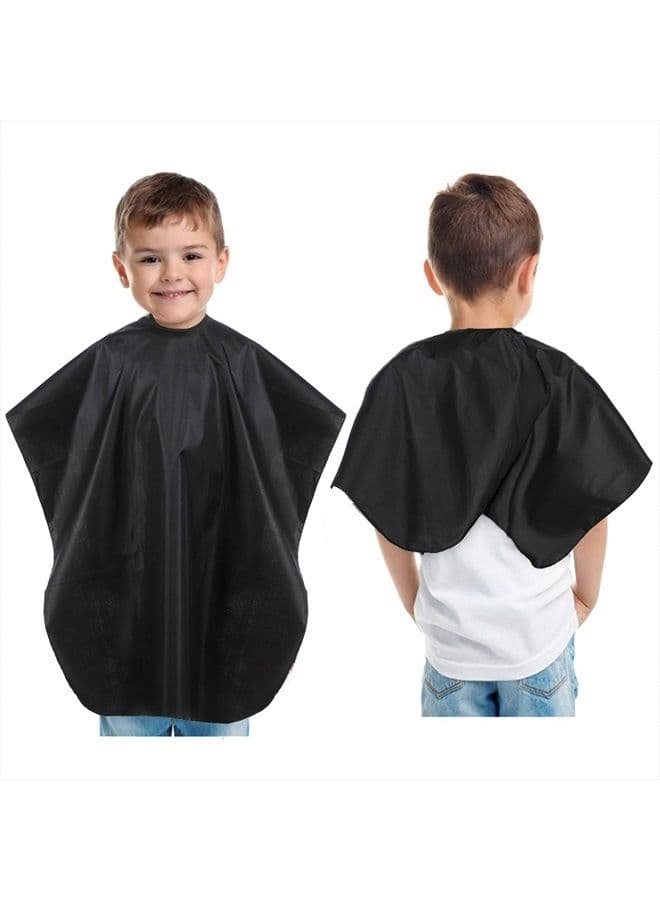 Child Hair Cutting Waterproof Cape Barber Kids Hair Styling Cape Professional Home Salon Camps & Hairdressing Wrap Children Cartoon Dalmatian Pattern Capes (1 PCS)
