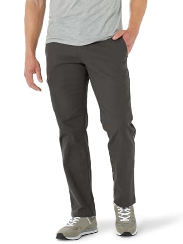 Lee Men's Extreme Motion Canvas Cargo Pant Shadow 36W x 32L