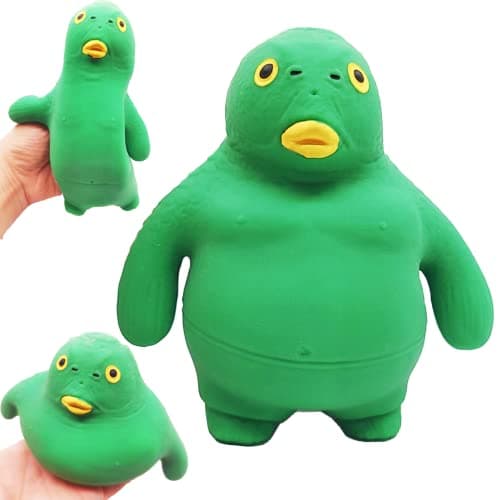 Flexible Stress Man Reliever Great for Calming Mind Styles Vary Durable Fish HumanShaped Stress Relief Toys for Reducing Anxiety and Tension Funny Toy for Adults Teens Kids Stocking Stuffer Gift