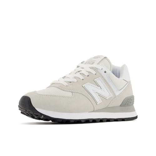 New Balance Women's 574 Core Sneaker, Nimbus Cloud/White, 11.5 Wide