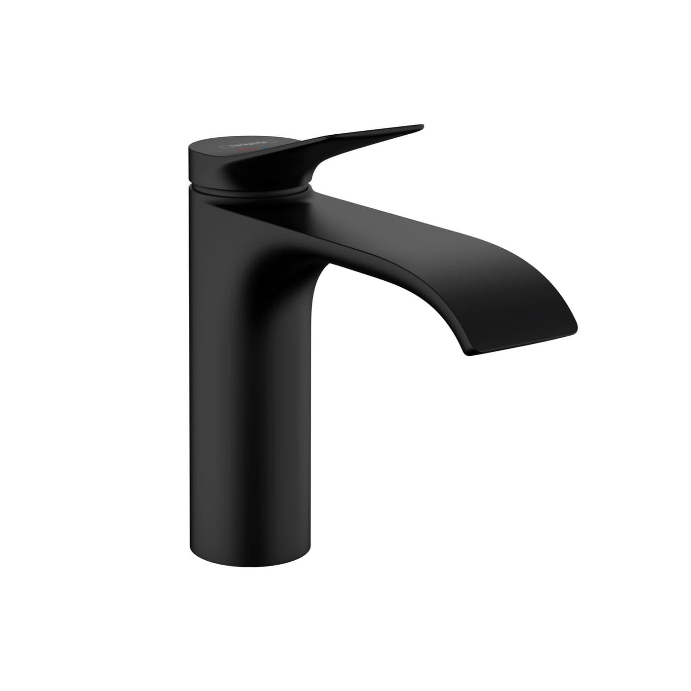 hansgrohe Vivenis Modern SingleHandle 1Hole Bathroom Sink Faucet in Matte Black 75020671