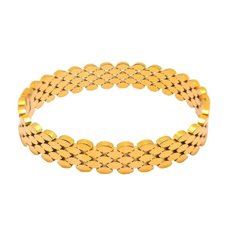 MEENAZ bracelet for women Bangles for women Anti Tarnish Stylish Adjustable Bracelet for girls rose gold Kada for Women Accessories Anti Tarnish Jewellery Stainless Steel Cuff Bracelet gifts Combo