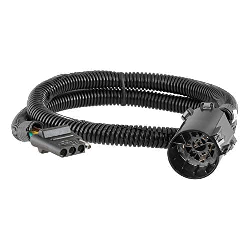 CURT 55515 Replacement Vehicle-Side 4-Pin Connector, Factory Tow Package and USCAR Socket Required