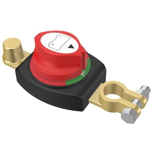 Top Post Battery Disconnect Switch CNAODUN Battery Cut Off Switch 1248V Heavy Duty Battery Shut Off for Car RV Boat and VehicleOnOff