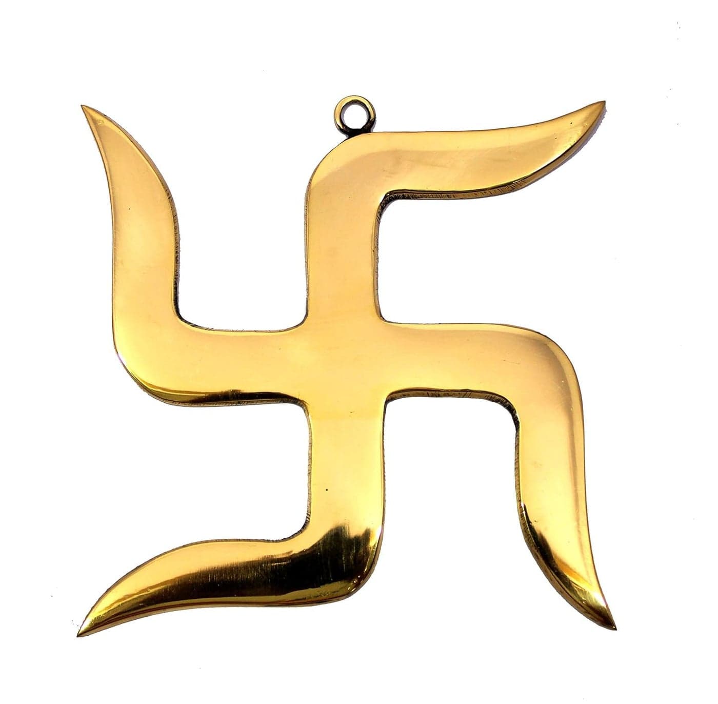 Vastu Vardan Vastu Brass Swastik Door Sign for All Vastu Problems | Prosperity & Success for Vastu Dosh & Nazar Dosh | Size-6inch Approx |