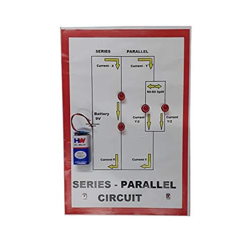 MELODY"S HOBBY CENTRE MELODY S HOBBY CENTRE Series and Parallel Circuit -Physics Science Working Model for School Project Class 10 & 12 Student.