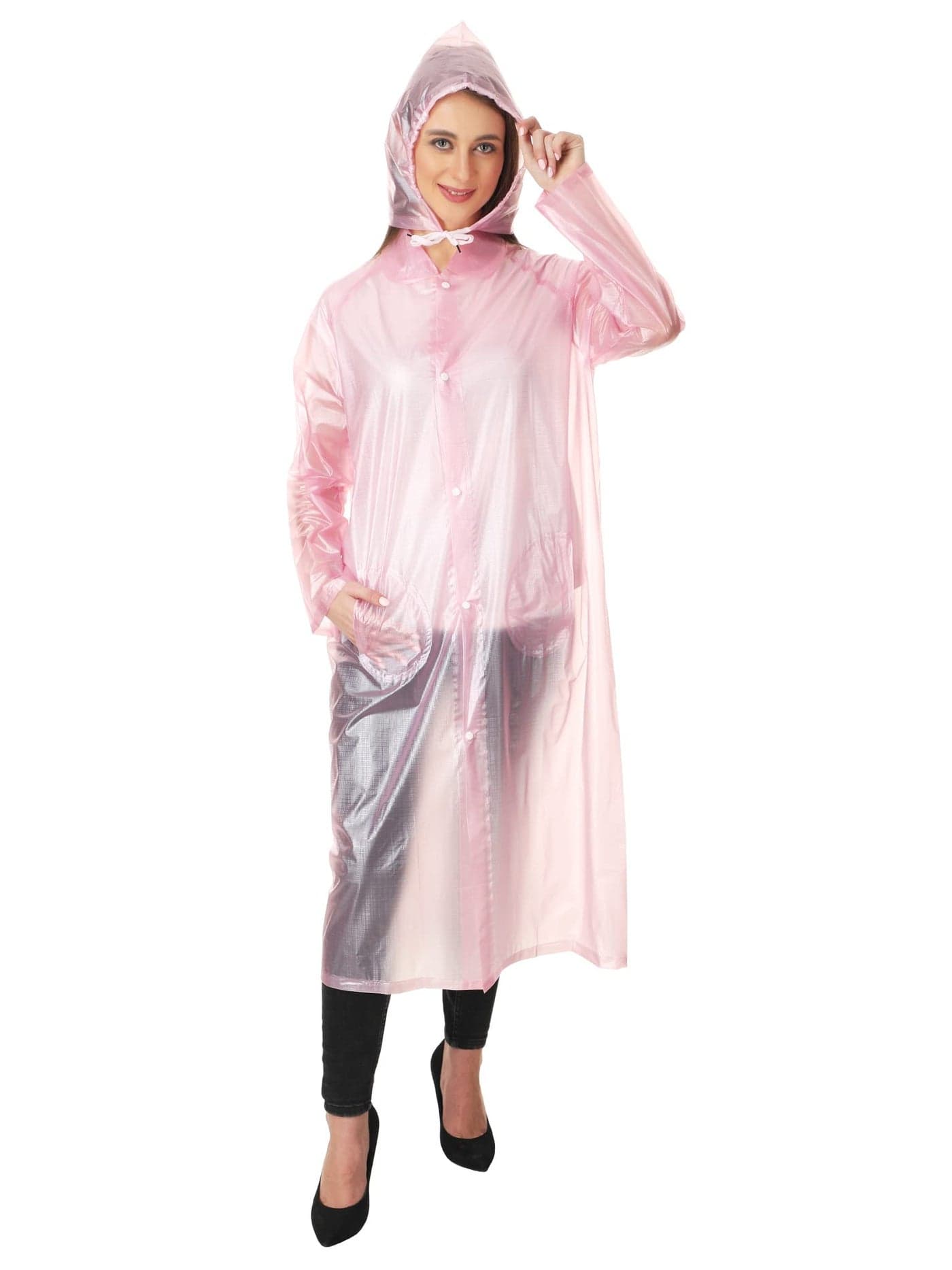 REXBURG Trendy 2022 Series Stylish Women's Rain Coat Absolute Comfortable and Made with 100% Water Proof Material.