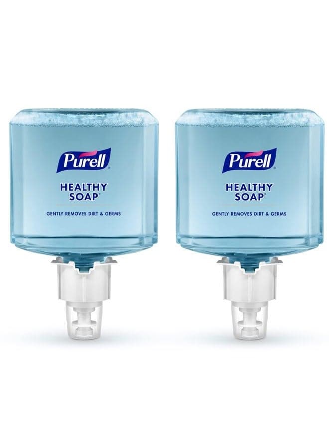 PURELL Professional HEALTHY SOAP Refill - Clean & Fresh Scent Lotion Handwash, 1200mL Refill for ES6 Dispenser (Pack of 2) - 6495-02