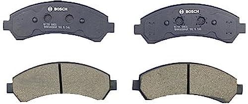 BOSCH BC726 QuietCast Premium Ceramic Disc Brake Pad Set Compatible with Select Chevrolet Blazer S10 GMC Jimmy Sonoma Isuzu Hombre Oldsmobile Bravada FRONT