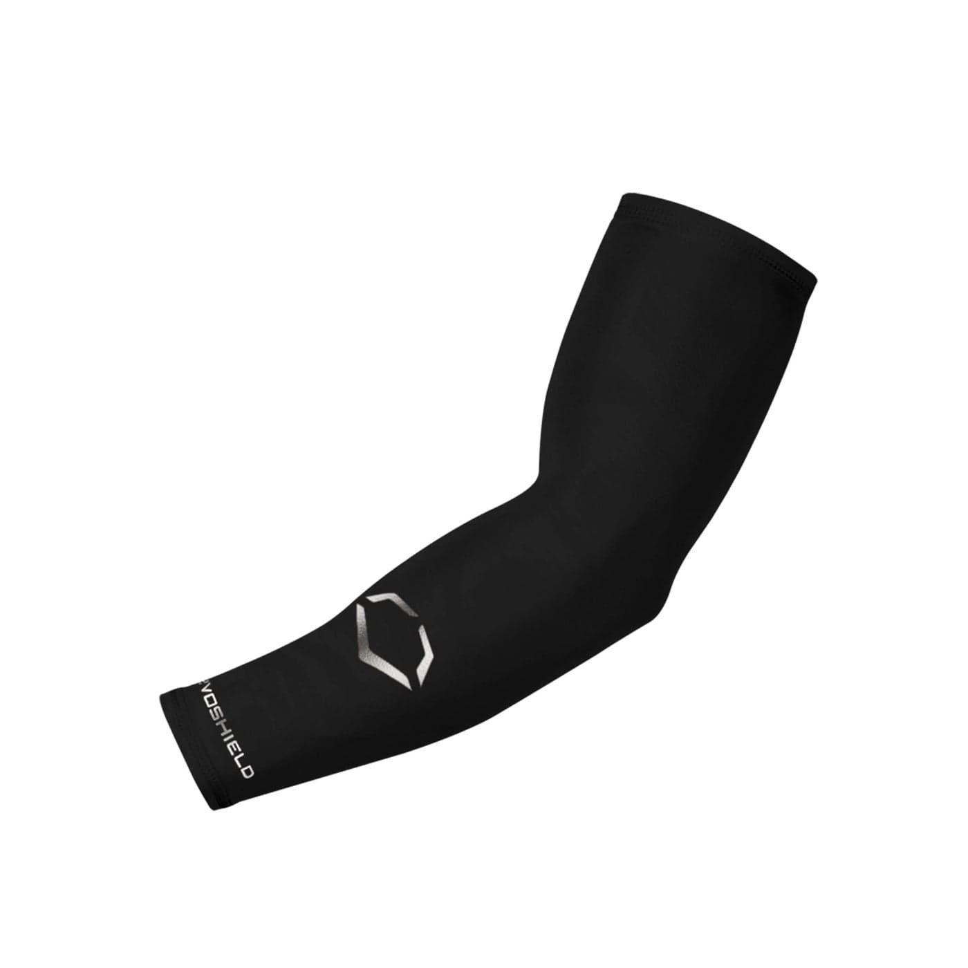 EvoShield Adult Solid Compression Arm Sleeve Black LargeXLarge