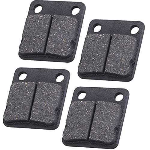 MWMNUN Rear Disc Brake Shoes Pads, ATV Go Kart Disc Brake Pad shoes Compatible with ATV Quad Dirt Pit Bike Go Kart Dune Buggy 50cc (2 Pack)