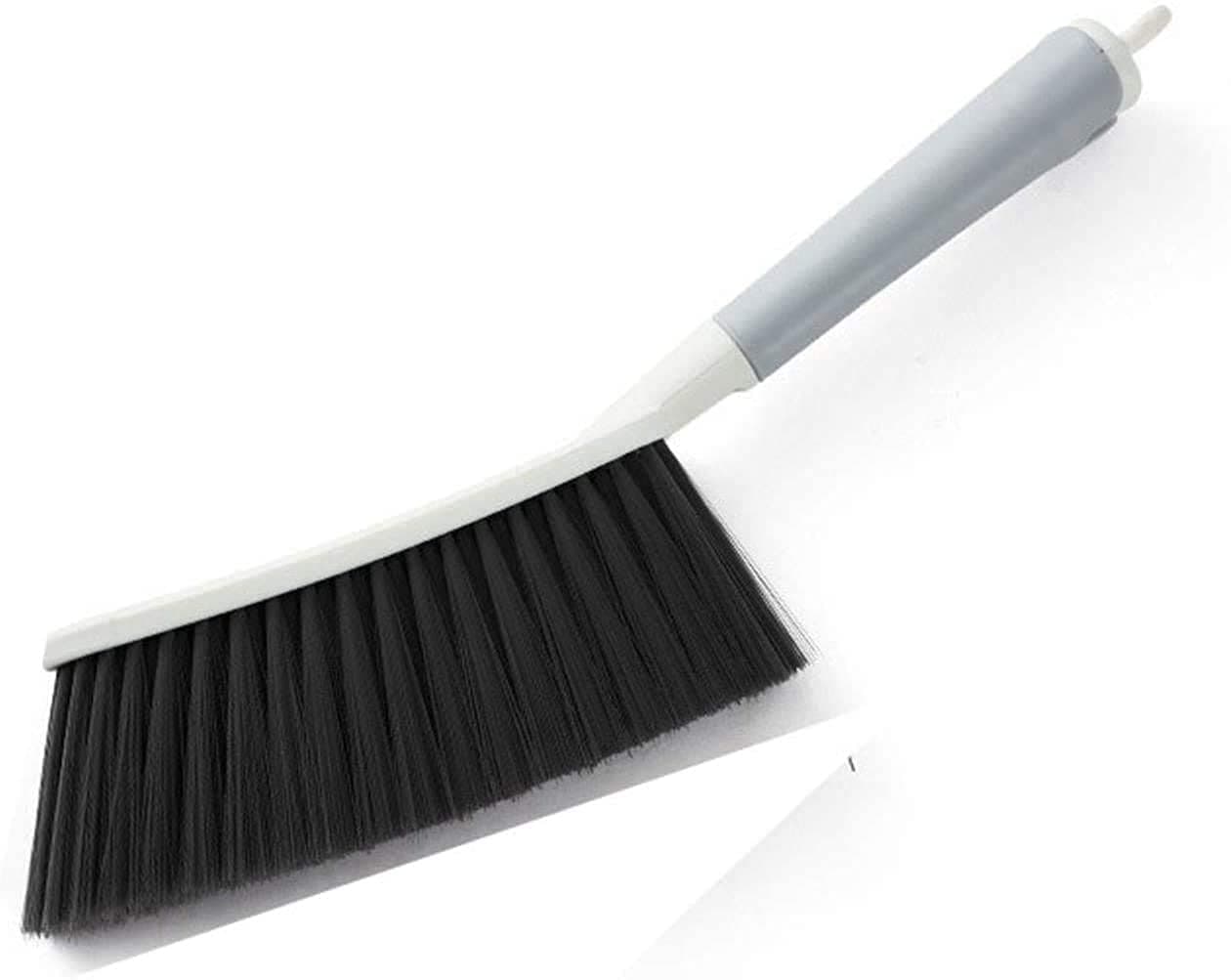 ppepplo® Multifunctional Dust Brush/Soft Cleaning Brush/Dusting Brush/Dusters for Cleaning Home/Brush with Microfiber/No dust/Soft bristles for, Bed, Wardrobe, Couch, Car Seats, Piano (White,1PCS)