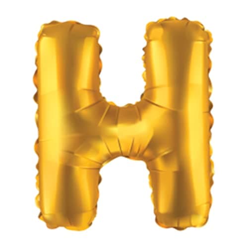 JUST PARTY Gold Letters Alphabets Foil Balloons for Birthday/Anniversary/Bachelorette/Wedding/Farewell & Other Ocassions, Make Your Own Custom Phrase