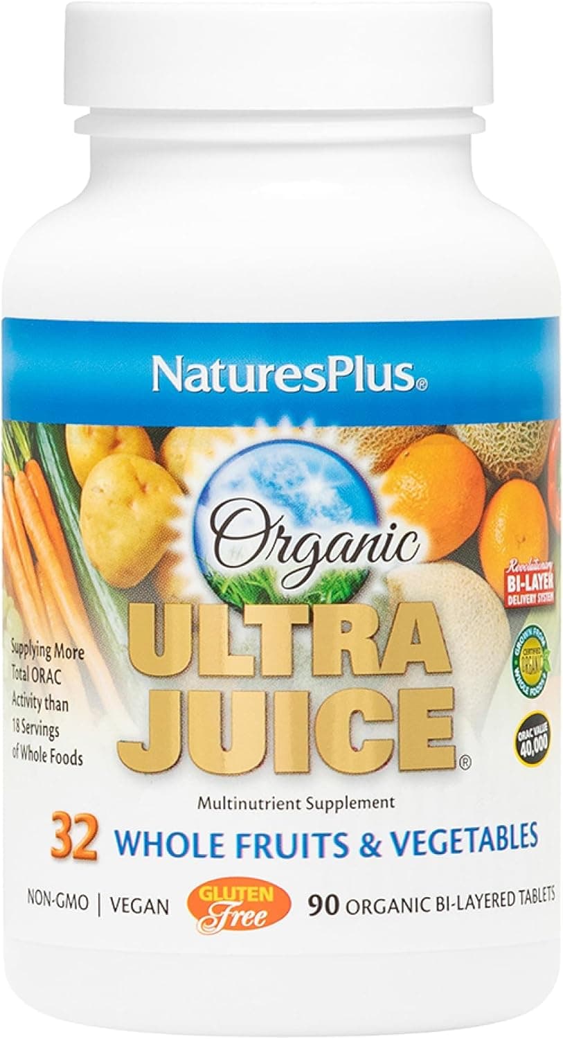 Organic Ultra Juice Multivitamin for Adults - 90 Tablets