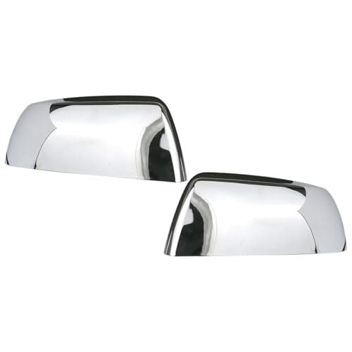 Osompar Chrome Outer Rear View Mirror Cover Cap Front Driver Passeger Side for Toyota Tundra 2007-2021 Toyota Sequoia