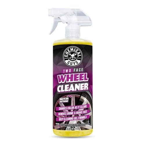 Chemical Guys Two Face Wheel Cleaner, Color Changing Wheel Cleaner, Safe for Cars, Trucks, SUVs, Motorcycles, RVs & More, Extra Large Size 32 fl oz - CLD30332