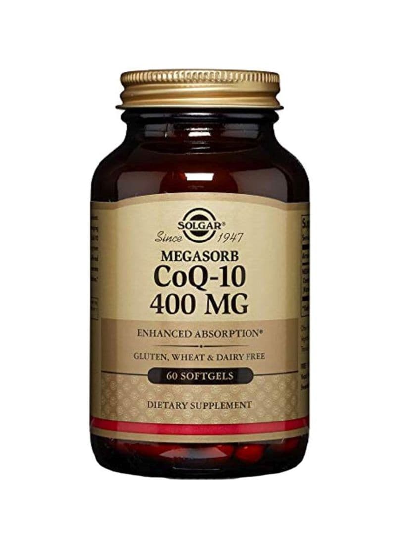 Megasorb CoQ-10 Dietary Supplement 400mg - 60 Softgels
