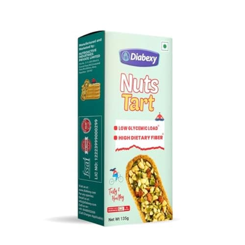 Diabexy Nuts Tart | Sugar Free Snacks - 135gm