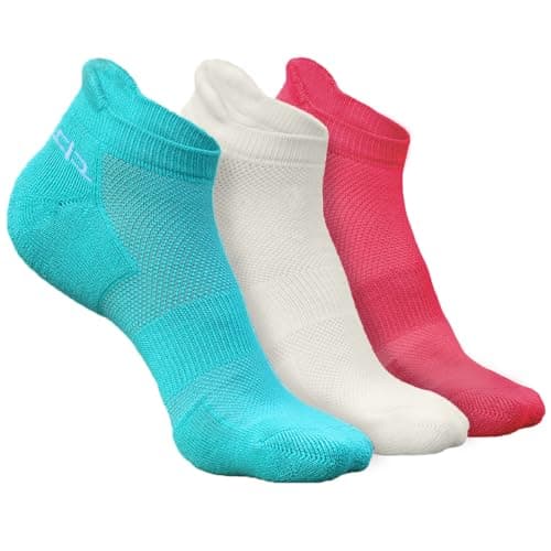HEELIUM Bamboo Multicolor Socks For Women, Ankle Length, Odour-Free & Breathable, Padded Base & Anti-Bacterial, 3X Softer Than Cotton Socks