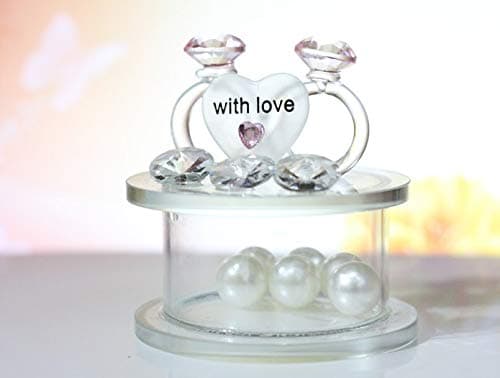 Lilone Crystal Showpiece Figurine (6x7 cm, Transparent)