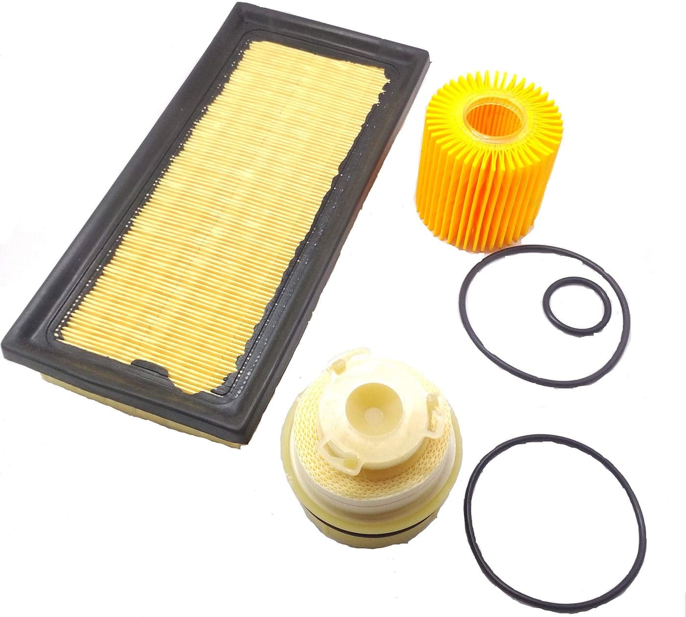 GOPINATH AUTOLINK Car engine oil filter +diesel filter+air filter set of 3pcs compatible with etios/liva diesel