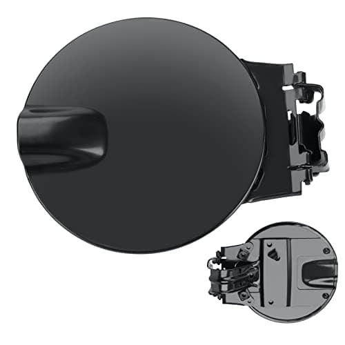 10385417 Fuel Filler Gas Door Tank Matte Black Gas Cover Cap Fuel filler gas door Compatible with Chevy Colorado & GMC Canyon 2004 2005 2006 2007 2008 2009 2010 2011 2012