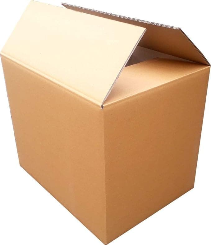ADDANBI PACK OF 4 | 27"x14"x13" | 5ply Cardboard Boxes for Packaging | Brown Corrugated Box for | Shipping |Moving | Home Shifting | Parcel | Courier Packing box | Large Carton Box.
